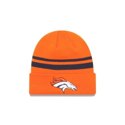 Sapca New Era Denver Broncos NFL Cuff Knit Beanie - Portocalii